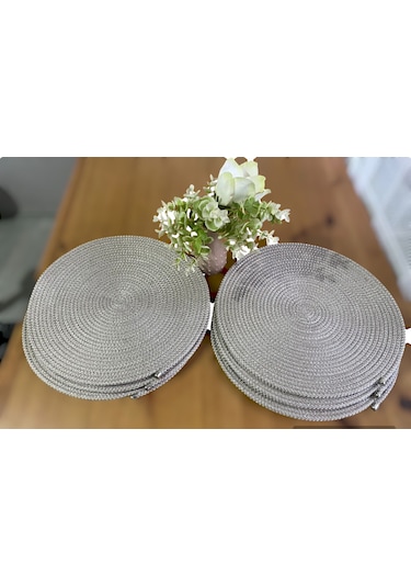 Kordon İpten 6lı Supla Takımı Krem