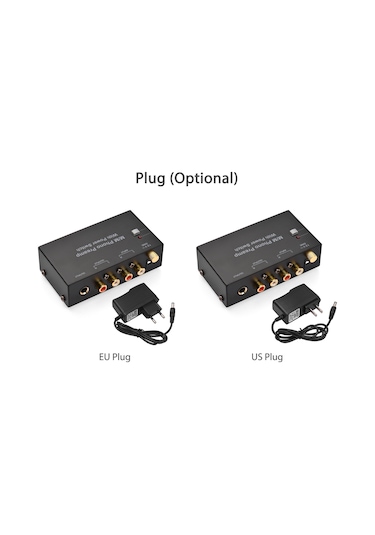 Maiyame Kompakt Fonograf Ön Yükseltici - Rca Ve Trs Çıkışlı, 35db Kazançlı