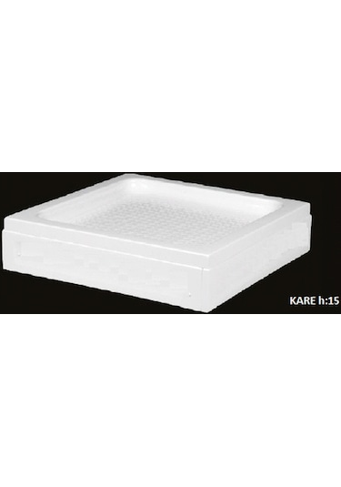 Alika 90 x 90 Kare H15 Panelli Duş Teknesi