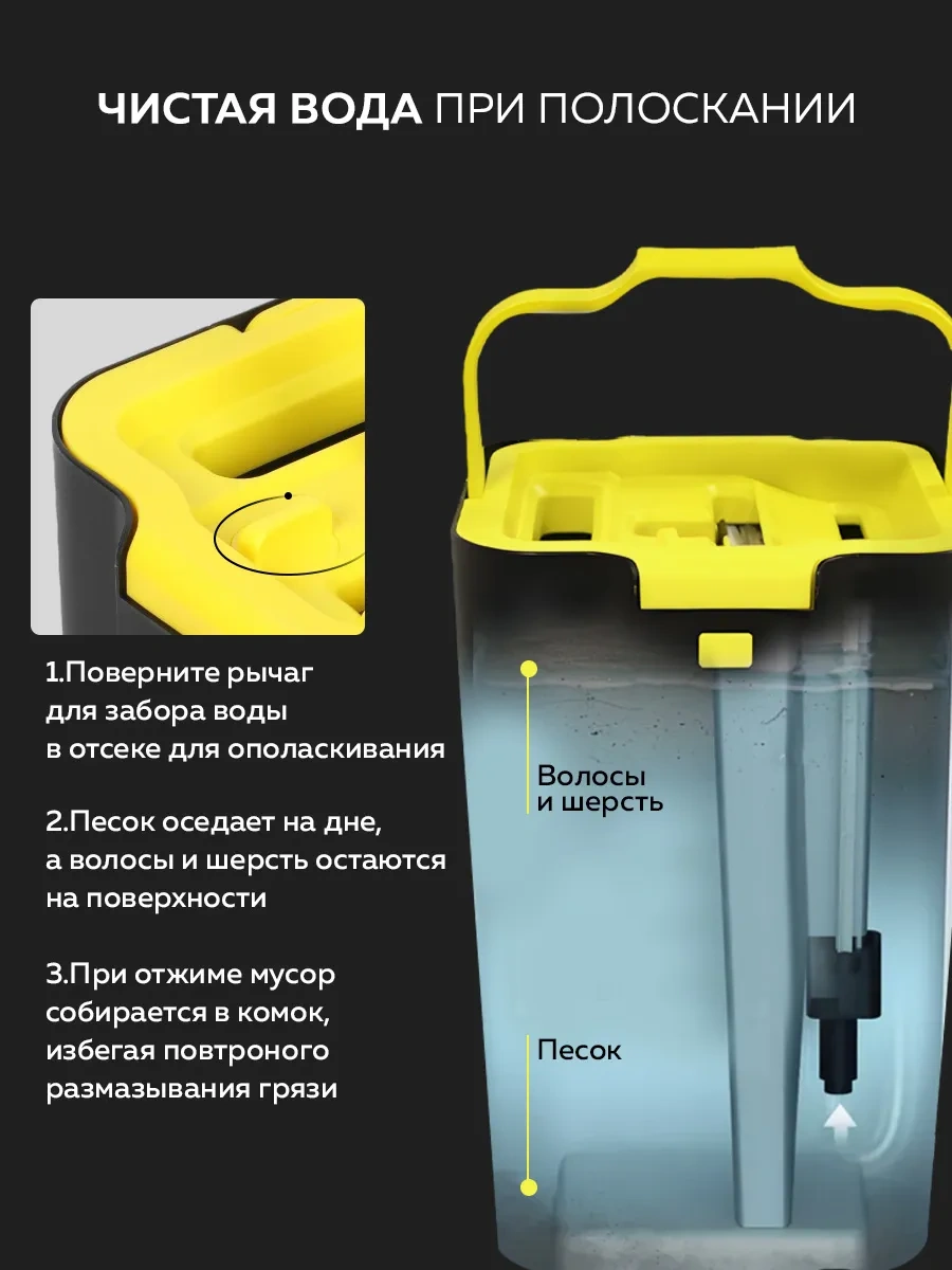 Rıdberg Home Premium Plus Ekonomik Sıkma Paspası Ve Kova 266533152