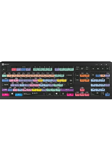 Logickeyboard LKB-AECC-A2PC After Effects CC Kablolu PC Astra 2 Arka Aydınlatmalı Klavye