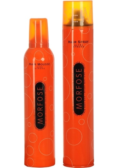 Morfose Ultra Strong Saç Spreyi 400 ML + Ultra Strong Saç Köpüğü 350 ML