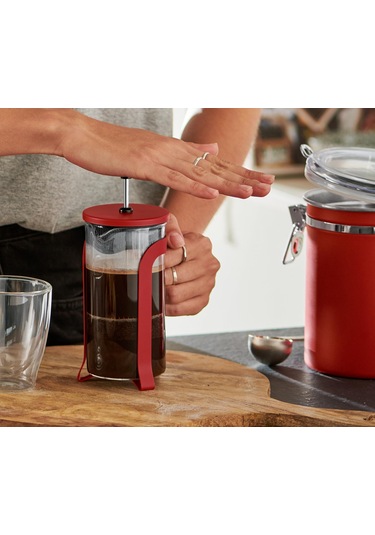 Tchibo French Press, Kırmızı 300 Ml Kırmızı