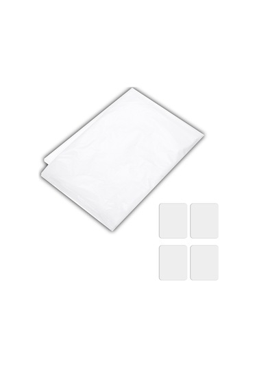 Geeroyoo Katlanabilir Projeksiyon Perdesi, 1.2x1.8m, Pencerede Film İzleme İçin, Sihirli Bantlı, Kırışmaz Yüzey