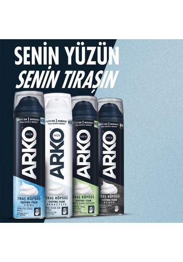 Arko Men Cool Tıraş Köpüğü 4 x 200 ML