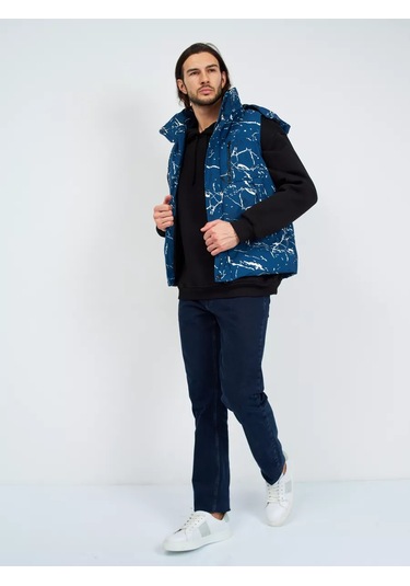 Master Class Yalıtımlı Kapüşonlu Kolsuz Yelek, Mevsim Geçişleri İçin 208517356 Kot Pantolon