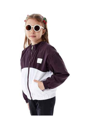 Benitto Kids Kız Çocuk Mevsimlik Yağmurluk Ceket 51359 Bordo