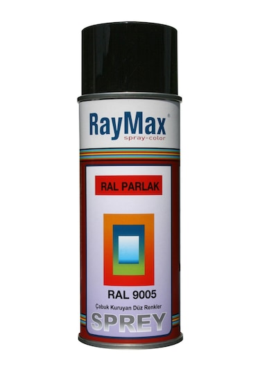 Raymax Sprey Boya Ral 9005 Siyah 400Ml