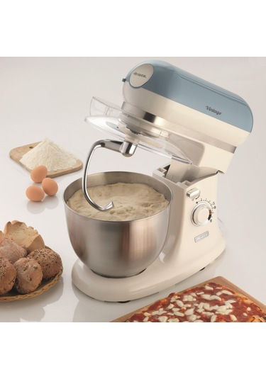 Ariete Vintage Mutfak Şefi - Mavi Çok Renkli