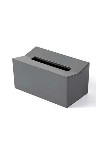 Gri-mutfak Doku Kutusu Kapağı Peçete Tutucu Kağıt Havlu Kutusu Peçeteler İçin Doku Dispenseri Duvara Monte Konteyner Mendil İçin