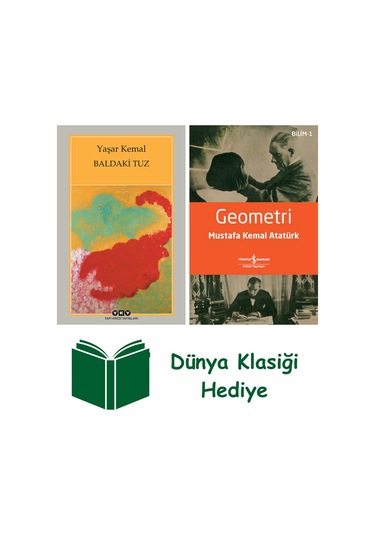 Baldaki Tuz + Geometri + Dünya Klasiği Hediye
