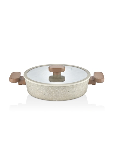 26 Cm Valeria Basık Granit Tencere - Capi