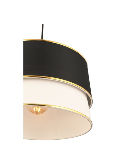 Sesa Tekli Siyah Sarkıt Modern Spor Genç Odası, Mutfak Salon Sarkıt Avize