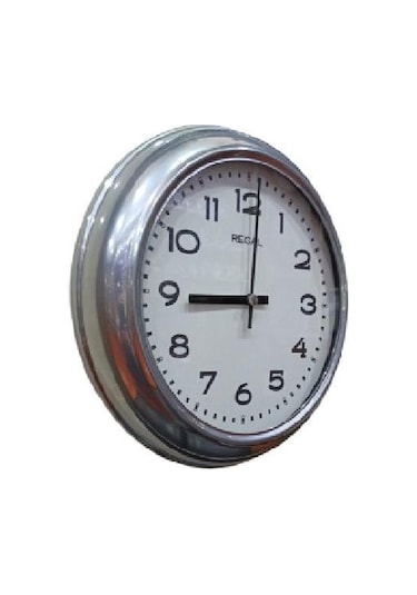 Regal 4290 Sw Özel Seri Metal Kasa Akar Sessiz Saniyeli Duvar Saati Çok Renkli