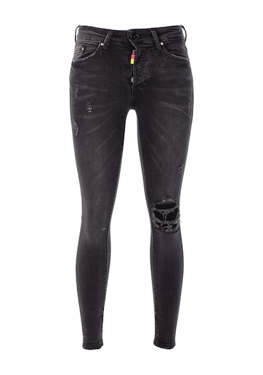 Barmore Kadin Jean Skinny Fit 0 Siyah