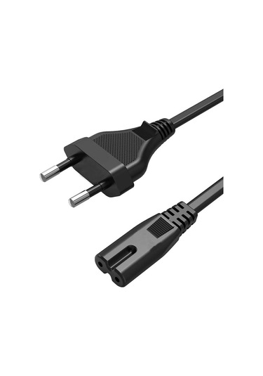 Radyo Type Adaptör İçin 2 Li Power Elektrik Güç Kablosu 3m