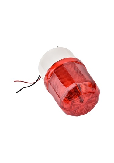 Geeroyoo Ac220v Led Döner Alarm Işığı - Yüksek Parlaklık, Su Geçirmez, Abs Kasa, Trafik Ve İnşaat Uygulamaları