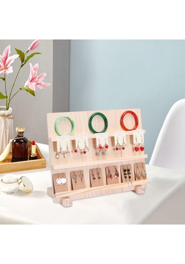 Suntek Magideal Tabanlı Küpe Ekran Standı Taşınabilir Kart 3 katlı