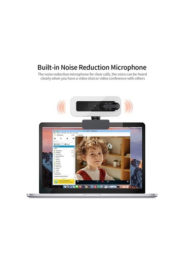 Dancemonkey 4k Otomatik Odaklı Usb Web Kamerası - Gürültü Azaltıcı Mikrofon Ve Gizlilik Kapısı İle Video Konferans