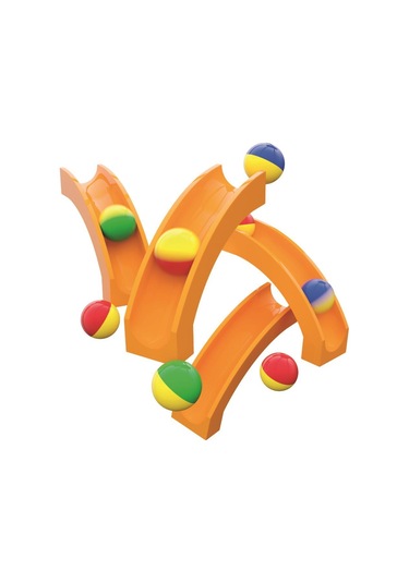 Hubelino Marble Run Misket Kaydırağı Genişletme Yapım Seti 12 Parça 420640