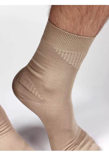 Brso Erkek Çorapları / 5 Çift Set 164064688 Bej