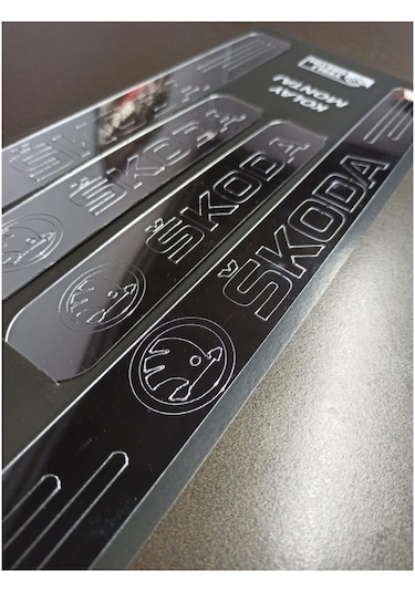 Skoda Octavia Uyumlu Kapı Eşiği 4'lü Set Ön Arka