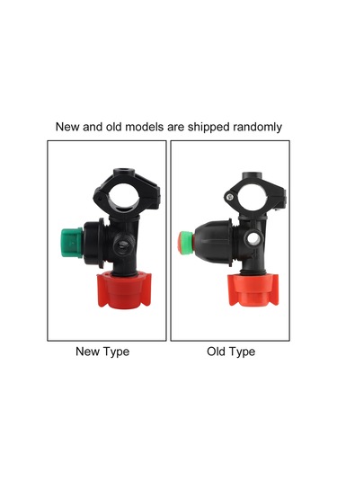 Shineyee Tarım Araçları İçin Fan Şeklinde Sprey Başlığı - İnce Atomizasyonlu Pestisit Spreycisi 6 Parça Boru Klemensi