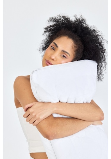 Mulberry Klimalı 4 Mevsim Yastık Çift Taraflı 50x70 Beyaz