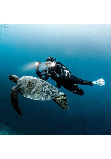 Scubapro Frameles Dalış Maskesi Beyaz Beyaz