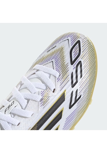 Adidas F50 League Club Fg/mg J Ground Jh7745 Yarı Profesyonel Erkek Krampon Beyaz