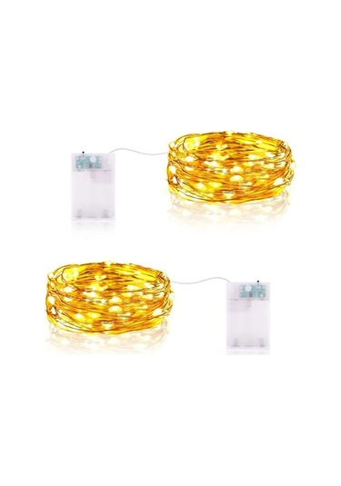 Trendooze Bar Bahçe İçin Dize Işık Kumandalı Yılbaşı 2m Pil 2m