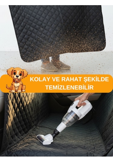 Beylini Kedi Köpek Araç Koltuk Örtüsü Su Geçirmez Koltuk Koruyucu 150 x 200 CM