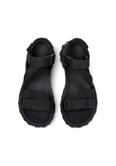 Camper K101039 Drift Trail Sandal Günlük Siyah Erkek Sandalet Sarı