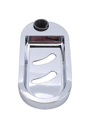 Primepickings Sabun Kutusu A Basınçlı Su Tasarruflu Duş Başlığı Abs Banyo El Tutma Kare Duş Hidrofor Duş 2 Katlı Gri