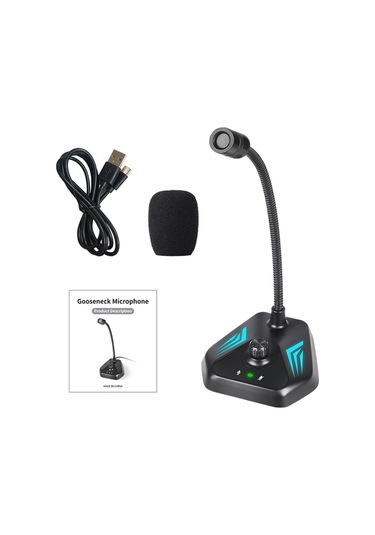 Leezsing Profesyonel Usb Mikrofon - Oyun, Yayın Ve Toplantılar İçin Yüksek Kaliteli Ses