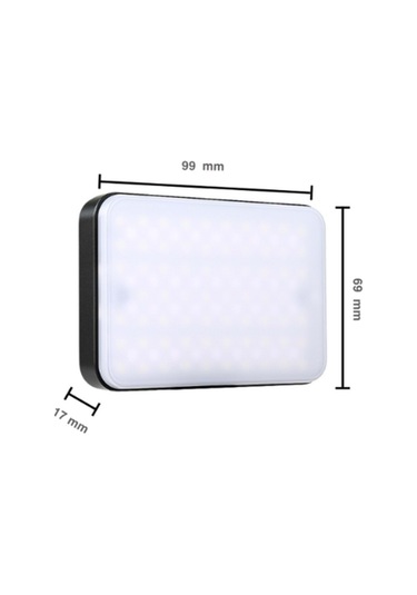 Clip-fill Taşınabilir Mini Rgb Led Selfie Işığı