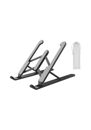 Novahub 6 Kademe Ayarlanabilir Taşınabilir Dizüstü Standı - 11-17 İnç Laptop Ve Tablet İçin Soğutmalı