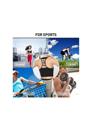 Reedark Kadınlar İçin Konforlu Spor Sütyeni: Çıkarılabilir Pedli, Nefes Alabilen, Koşu Ve Yoga İçin Mor L Beden Mor