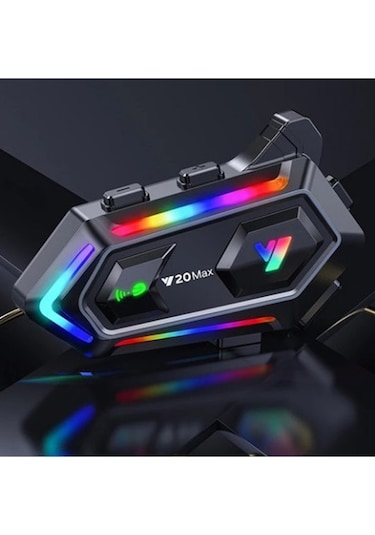 Vothoon Y20 Max 5.3 Intercom 2 Kişi Eşleşmeli Motosiklet Kulaklık