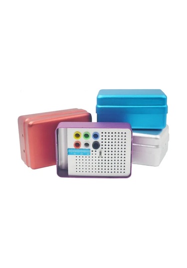 180 Delikli Diş Otoklav Frez Sterilizasyon Kutusu A