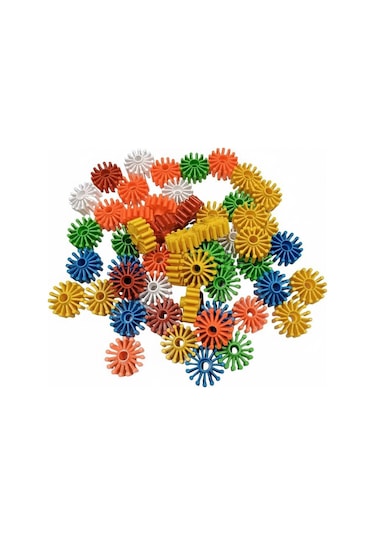 Oyuncak Çarklı Puzzle Dünyası 60 Parça Eğitici Yapı Seti