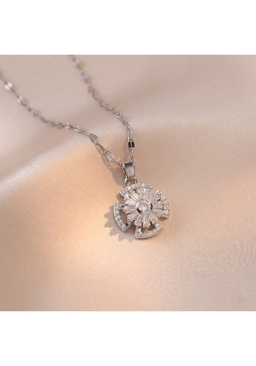 Bayan Kolye: Moda Estetiği Titanyum Çelik Kolye No.49 Çok REnkli