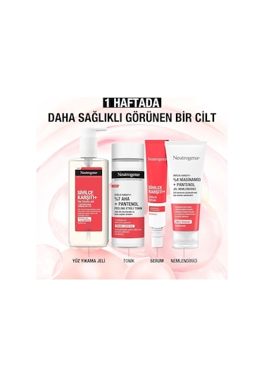 Neutrogena Sivilce Karşıtı Peeling Etkili Tonik 125 ML