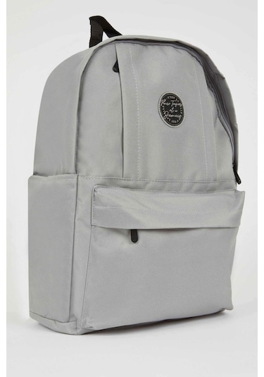 Defacto Unisex Okul Sırt Çantası A9353AXNSGR129 Gri