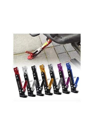 Cloudstore Kırmızı Motosiklet Ayaklığı - Kaymaz Tabanlı, Ayarlanabilir, Sağlam