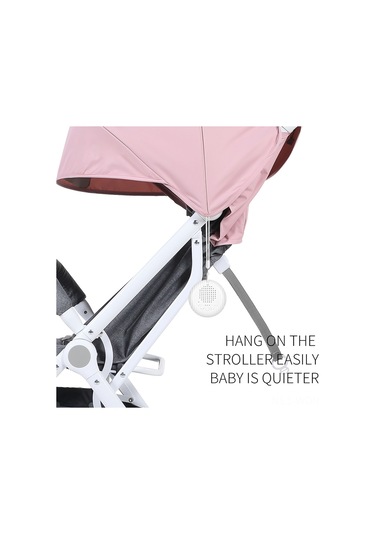 Neevoyu Q3 Bebek Uyku Ayırıcı - Zamanlayıcı Ve Ses Ayarlı, Otomatik Gürültü Algılama, Taşınabilir 300mah Pilli Beyaz Beyaz