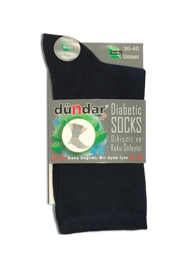 Dündar Çorap Dündar Kadın Bambu Plus Çorap - 6 Adet Kb41113 Siyah