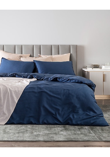 Madame Coco Loire Tek Kişilik Tencel Nevresim Takımı Tencel - Lacivert Nt0000000105tek Kişilik-lacivert
