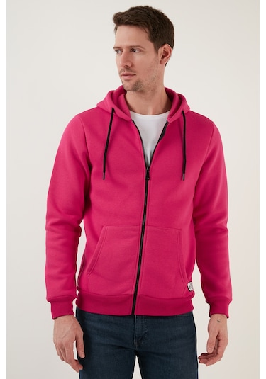 Buratti Regular Fit Kapüşonlu Fermuarlı Içi Tüylü Yumuşak Şardonlu Kışlık Erkek Sweat 5905340 Fuşya Buratti Regular Fit Kapüşonlu Fermuarlı Içi Tüylü Yumuşak Şardonlu Kışlık Erkek Sweat 5905340 Fuşya