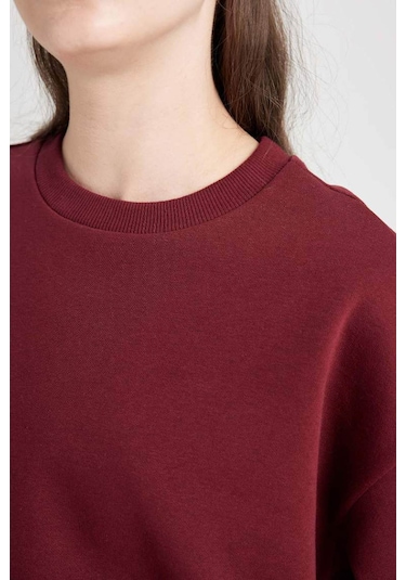 Defacto Bordo Kadın Alt-üst Takım D8022ax/br43 Bordo